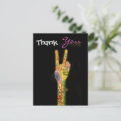 Peace - Thank You Briefkaart van SRF (Staand voorkant)