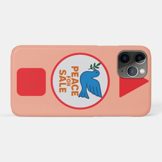 Peace theme designed phone cases (Achterkant (horizontaal))