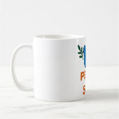 Peace Themed Coffe Mug ,Traveller Mug Koffiemok (Links)