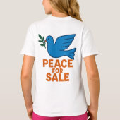 peace themed t shirt (Achterkant)