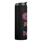 Peace Thermal Tumbler Thermosbeker (Gedraaid links)