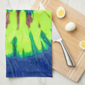 Peace Tie Dye 60s Hippy Love Theedoek (Quarter Fold)