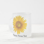 Peace Time Tea Inspirerend Glass Mok (Voorkant links)