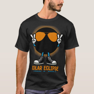 Peace Totality Solar Eclipse 8 april 2024 Vrouwen T-shirt