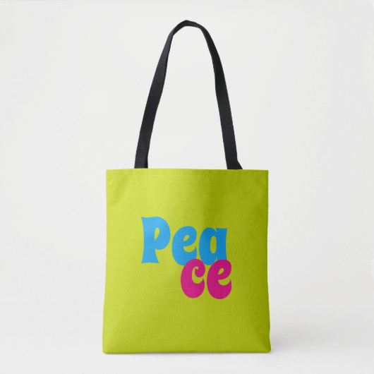 Peace Tote Bag (Voorkant)