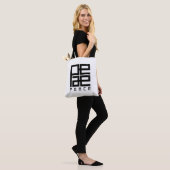 peace tote bag (Op model)