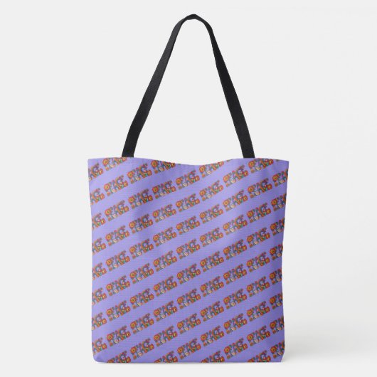 Peace Tote Bag (Achterkant)