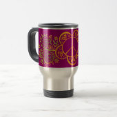 PEACE Travel Mug Reisbeker (Voorkant links)
