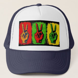 Peace Trucker Hat Trucker Pet