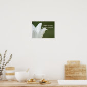 Peace Tulip Poster (Keuken)