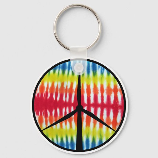 Peace Turbine Sleutelhanger (Voorkant)