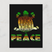 Peace Turtle Briefkaart (Voorkant)