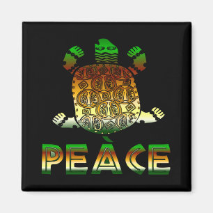 Peace Turtle Magneet