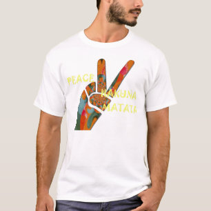 Peace two finger salute: Basic T-Shirt Sjabloon