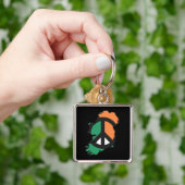 Peace United Ireland Sleutelhanger (Hand)