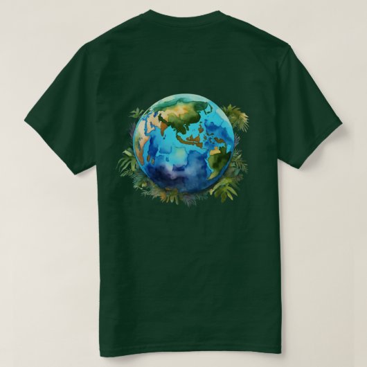Peace & Unity T-shirt (Design achterkant)