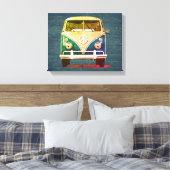 Peace Van Canvas Afdruk (Insitu (Slaapkamer))