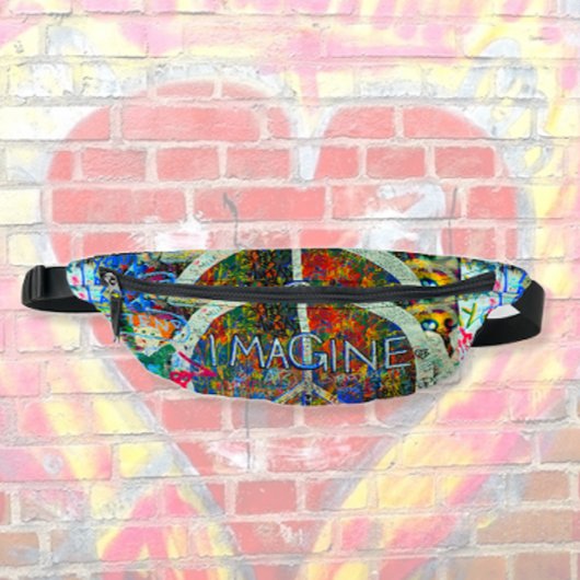Peace Wall Art Heuptasje