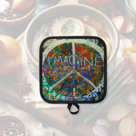 Peace Wall Art Pannenlap