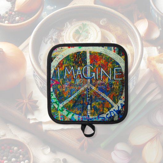 Peace Wall Art Pannenlap