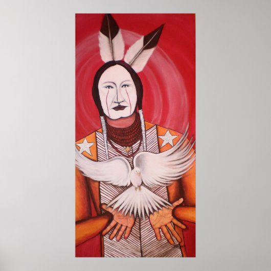 Peace Warrior Poster (Voorkant)