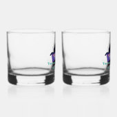 Peace Whiskey-bril Whisky Glas (Rechts)