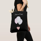 Peace White Balloons Canvas tas (Dichtbij)