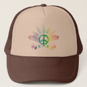 Peace Wings Rainbow-Pet Trucker Pet (Voorkant)