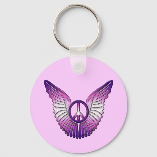 PEACE WINGS SLEUTELHANGER (Voorkant)