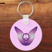 PEACE WINGS SLEUTELHANGER (Voorkant)