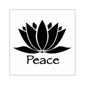Peace Wood Art Stamp Rubberstempel (Afrduk)