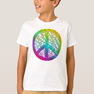 Peace World Language T-shirt