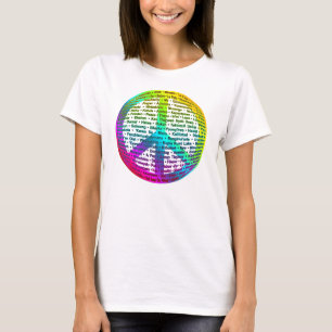 Peace World Language T-shirt