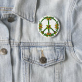 Peace Wreath Ronde Button 5,7 Cm (In situ)