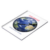 Peace Wrecker - Smaakpapillen wereldwijd verdelen Notitieboek (Linkerzijde)