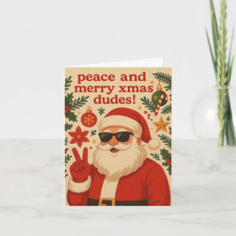 Peace/Xmas card Feestdagen Kaart