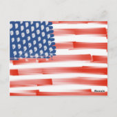 Peace Young Hippies Free Love  aangepaste tekst Briefkaart (Achterkant)