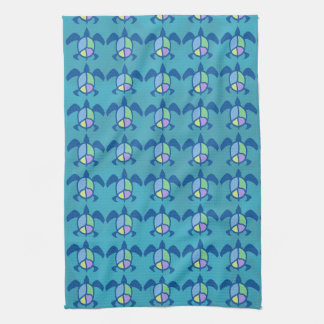 Peace Zee Turtle Kitchen Towels Theedoek