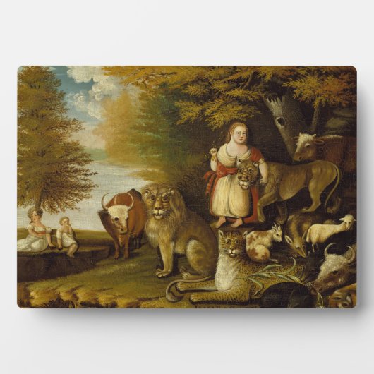 Peaceable Kingdom | 1830-32 Fotoplaat (voorkant)