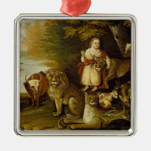 Peaceable Kingdom   1830-32 Metalen Ornament
