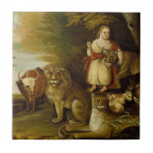 Peaceable Kingdom | 1830-32 Tegeltje (Voorkant)