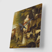 Peaceable Kingdom | 1830-32 Vierkante Klok (Hoek)