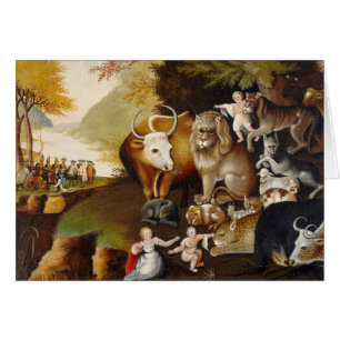 Peaceable Kingdom, c.1834 (olie op canvas)