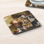 Peaceable Kingdom, c.1834 (olie op canvas) Drankjes Onderzetter (Linkerzijde)