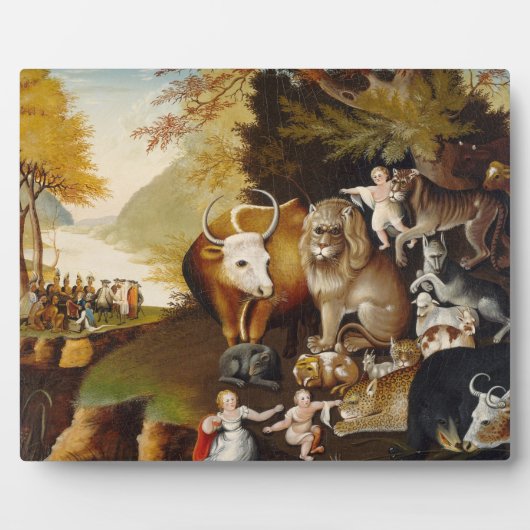 Peaceable Kingdom, c.1834 (olie op canvas) Fotoplaat (Voorkant)