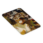 Peaceable Kingdom, c.1834 (olie op canvas) Magneet (Rechterzijde)