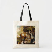 Peaceable Kingdom, c.1834 (olie op canvas) Tote Bag (Voorkant)