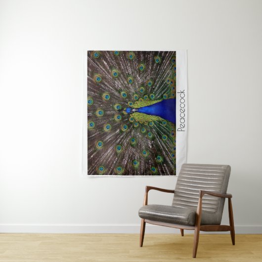 Peacecock Wandkleed (In situ)