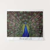 Peacecock Wandkleed (Voorkant (horizontaal))