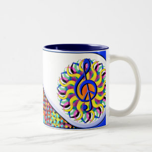 PeaceCup Tweekleurige Koffiemok